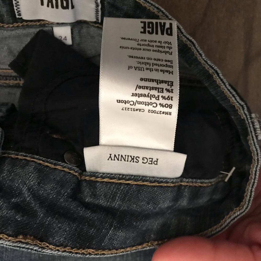 New Anthro-Paige skinny jeans - Picture 5 of 6